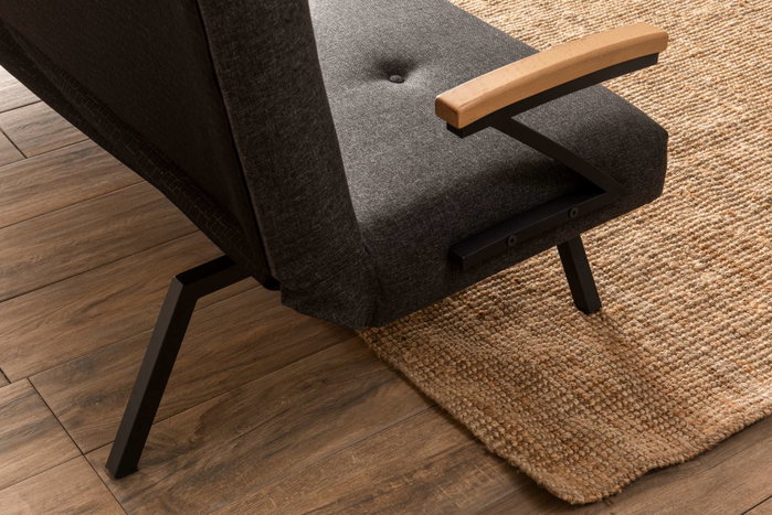Atelier Del Sofa Sofá-Cama de 3 Plazas Zven - Gris Oscuro Atelier Del Sofa Sofá-Cama de 3 Plazas Zven - Gris Oscuro